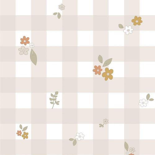Papier peint à carreaux Boho - Dekornik - Modalova