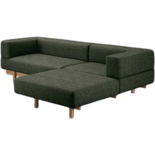 Canapé avec chaise longue côté droite Alchemist - Emko - Modalova