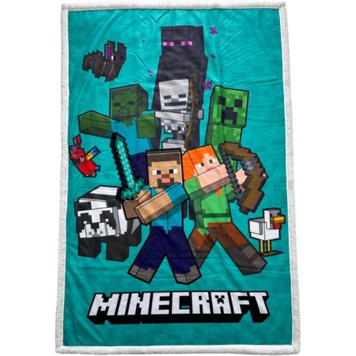 Plaid sherpa Minecraft Aventure - Homadict - Modalova