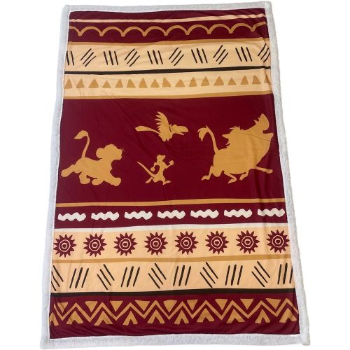 Plaid sherpa enfant Lion King Hakuna Matata - Homadict - Modalova