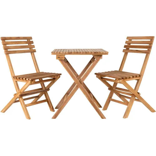 Table avec 2 chaises Cuenca - House Nordic - Modalova
