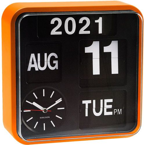 Horloge murale Karlsson Mini Flip - Karlsson - Modalova