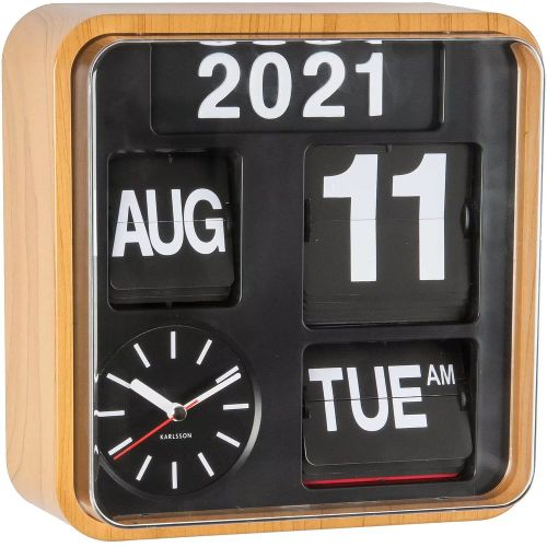 Horloge murale Karlsson Mini Flip - Karlsson - Modalova
