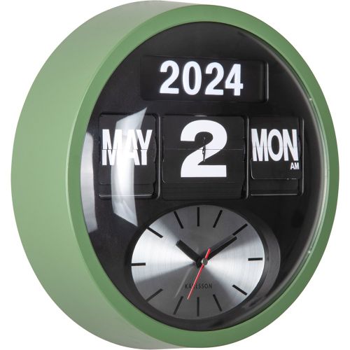 Horloge murale Karlsson Round Flip - Karlsson - Modalova