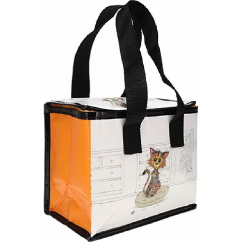 Mini sac isotherme à gouter Chat Mignon enfant Kook - Kiub - Modalova