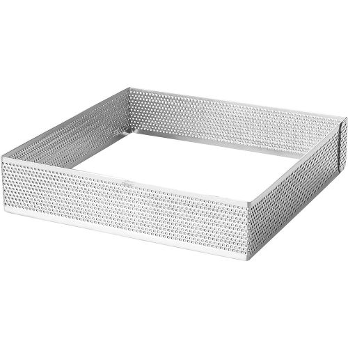 Moule perforé carré pour tarte 16x16x2 cm - Lacor - Modalova