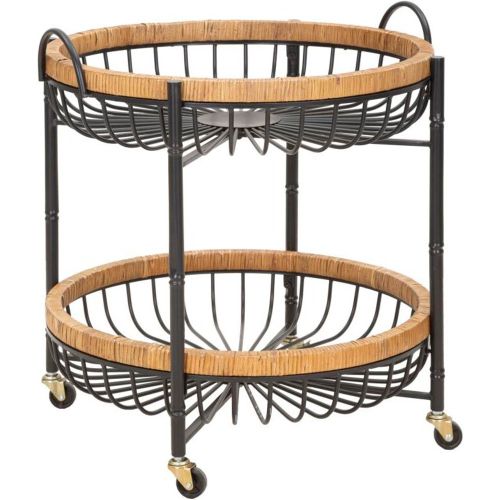 Chariot à panier double - Mauro Ferretti - Modalova