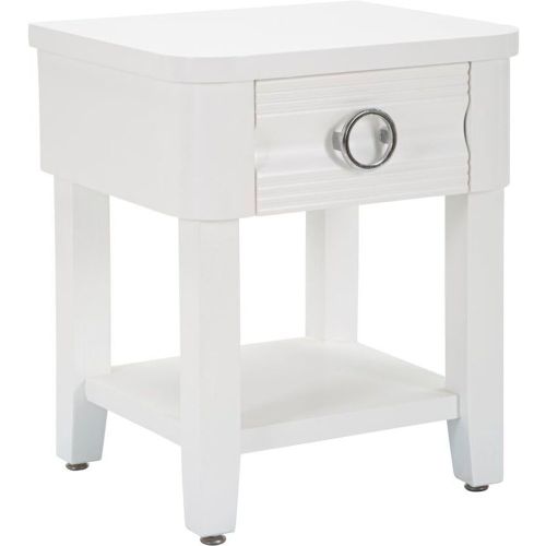 Table de chevet en bois Shine - Mauro Ferretti - Modalova