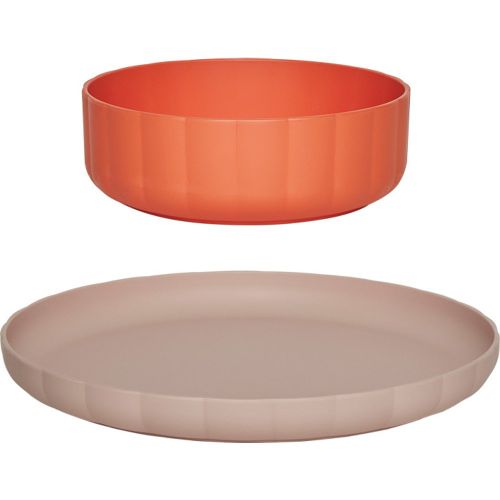 Assiette mini et bol enfant - OYOY Living Design - Modalova