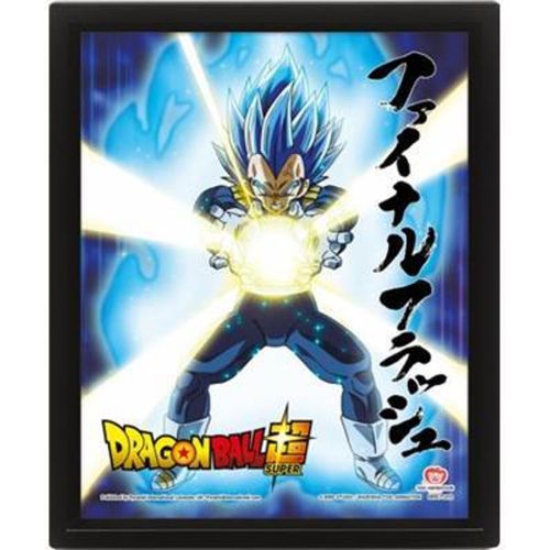 Cadre 3D lenticulaire Dragon Ball Super Overpowered Team Up - Pyramid - Modalova