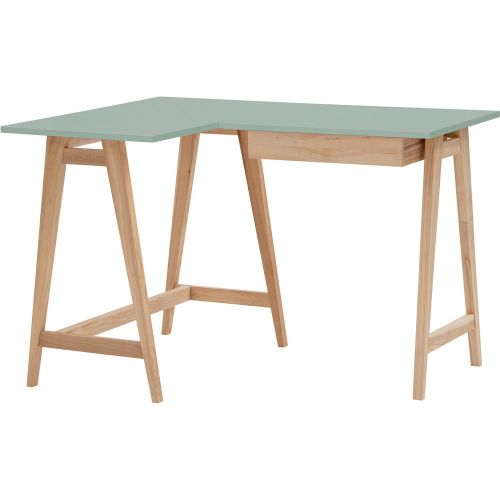 Table de bureau en frêne angle côté gauche Luka - Ragaba - Modalova