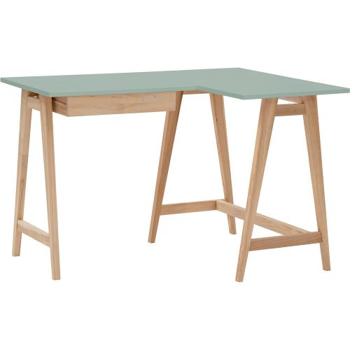 Table de bureau en frêne angle droit Luka - Ragaba - Modalova