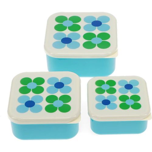Boites et autres rangement à collations Blue Daisy (x3) - Rex London - Modalova