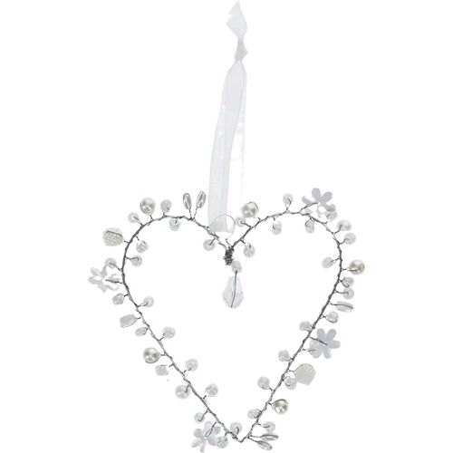 Objet décoratif coeur en perles faite à la main - Rex London - Modalova