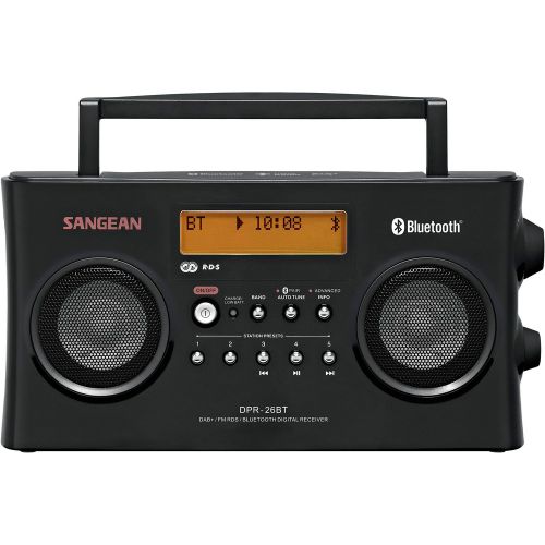 Radio portable DAB+, FM AUX, Bluetooth, chargeur de batterie DPR-26 BT - Sangean - Modalova