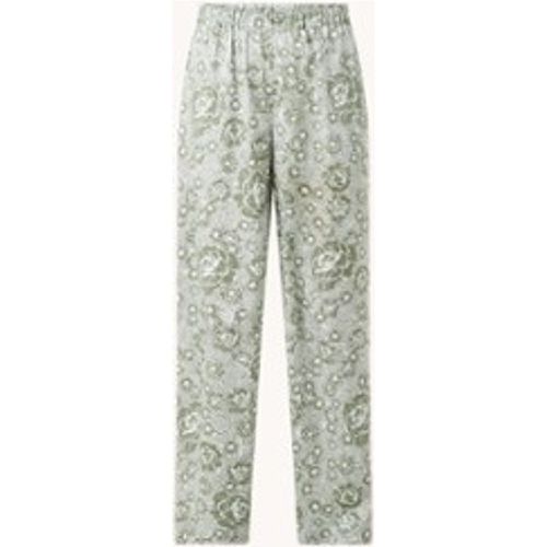 Pantalon ample taille haute à imprimé floral - Modström - Modalova