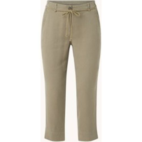 Pantalon raccourci taille haute coupe droite en lyocell - Smith & Soul - Modalova