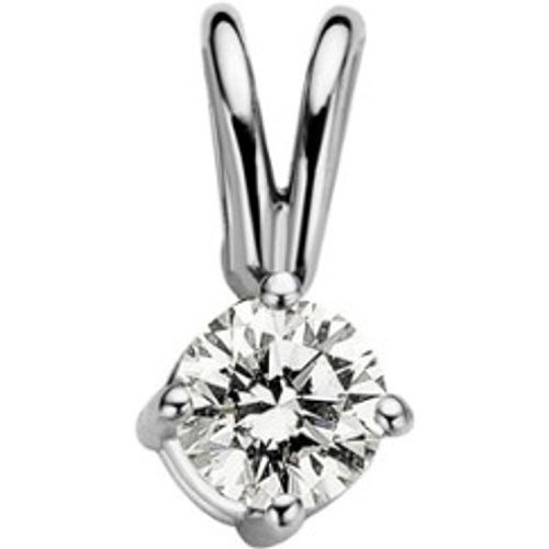 Pendentif en solitaire brillant croissant, diamant de 0,12 ct. Brillant croissant - Diamond Point - Modalova
