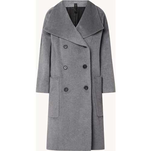 Manteau Theydon à double boutonnage en laine mélangée avec poches plaquées - drykorn - Modalova