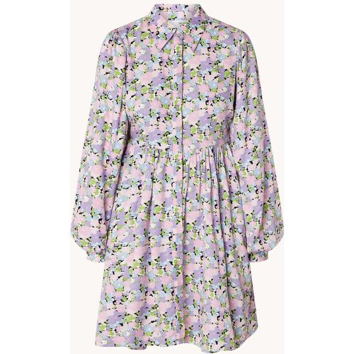 Robe chemise courte Judita à imprimé floral - Selected Femme - Modalova