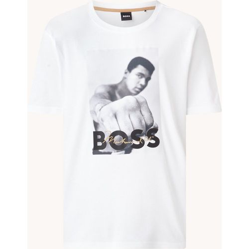 T-shirt T_Goat avec imprimé devant et dos - Hugo Boss - Modalova