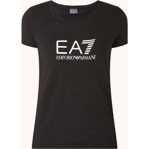 T-shirt d'entraînement avec imprimé logo - Emporio Armani - Modalova