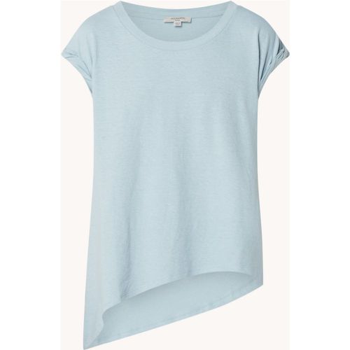 T-shirt Sanza avec ourlet asymétrique - AllSaints - Modalova
