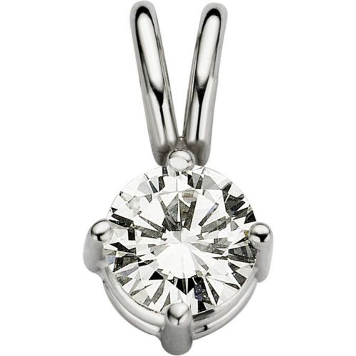 Pendentif en solitaire brillant croissant, diamant de 0,26 ct. Brillant croissant - Diamond Point - Modalova