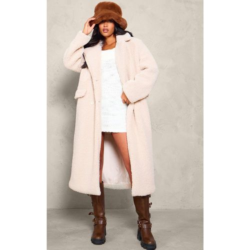 Tall Manteau long imitation mouton deluxe - PrettyLittleThing - Modalova