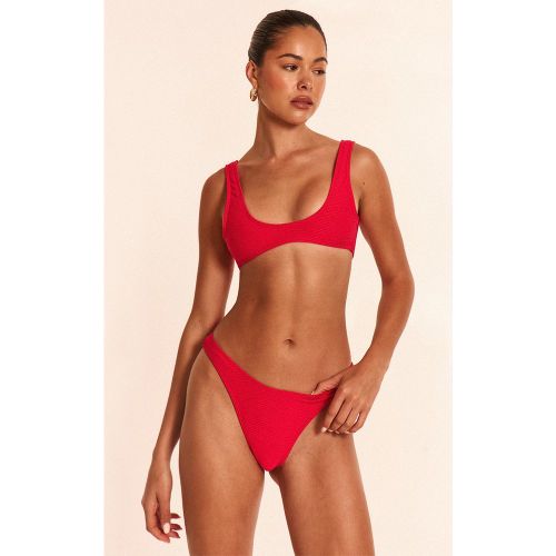 Bas de maillot de bain tanga côtelé - PrettyLittleThing - Modalova