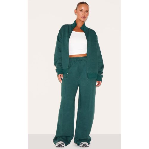 Plus Jogging droit à taille mi-haute et détail coutures | Taille 48 - PrettyLittleThing - Modalova