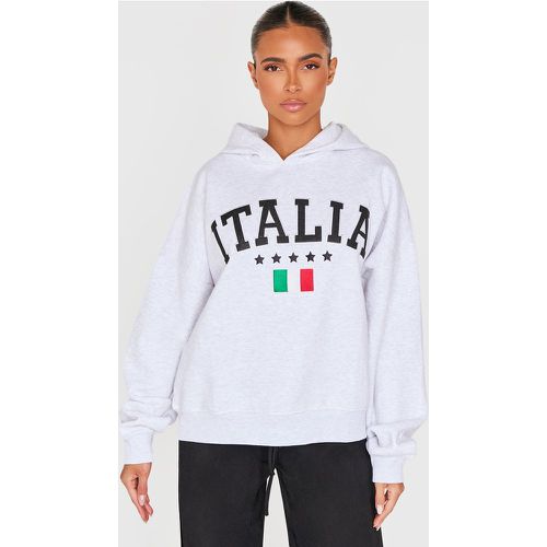 Hoodie imprimé brodé "Italia" - PrettyLittleThing - Modalova