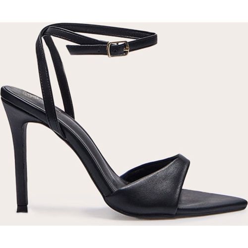 Sandales en PU à talon aiguille haut et bout pointu - PrettyLittleThing - Modalova