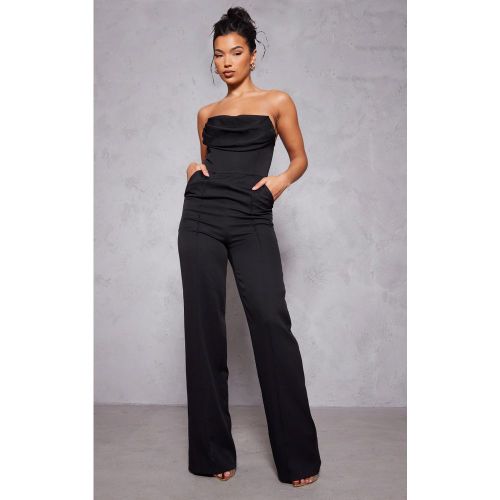 Combinaison bustier à col bénitier et poches - PrettyLittleThing - Modalova
