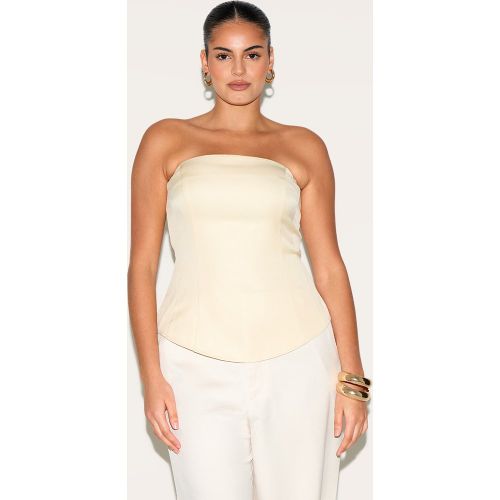 Plus Bustier péplum - PrettyLittleThing - Modalova