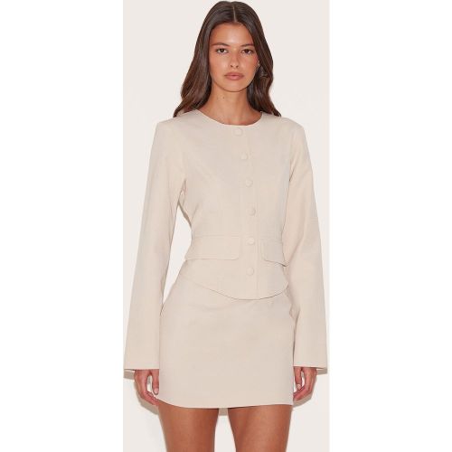 Mini robe de tailleur tissée à détail boutons - PrettyLittleThing - Modalova
