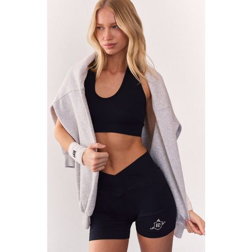 Mini short sans coutures à logo imprimé - PrettyLittleThing - Modalova