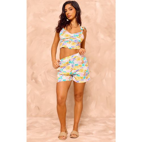 Petite Mini-short imprimé - PrettyLittleThing - Modalova