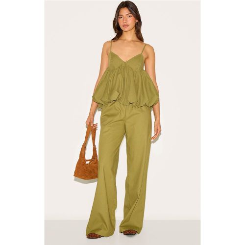 Pantalon large à cordons ajustables - PrettyLittleThing - Modalova