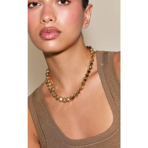 Collier texturé à chaîne bulle - PrettyLittleThing - Modalova
