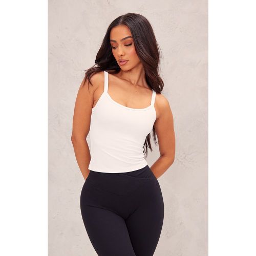 Petite Débardeur court en Sculpt à bretelles fines et contours | Taille 30 - PrettyLittleThing - Modalova