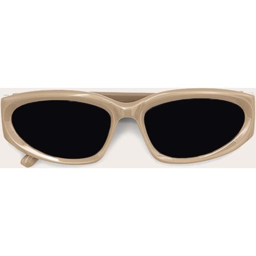 Lunettes de soleil angulaires épaisses - PrettyLittleThing - Modalova