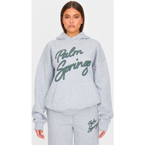 Hoodie oversize imprimé "Palm Springs" - PrettyLittleThing - Modalova