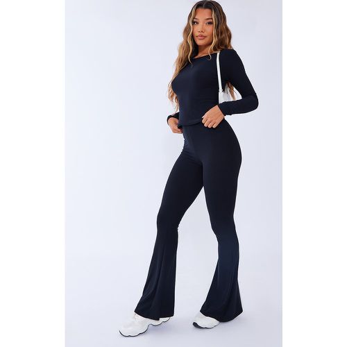 Pantalon évasé doux à taille haute - PrettyLittleThing - Modalova