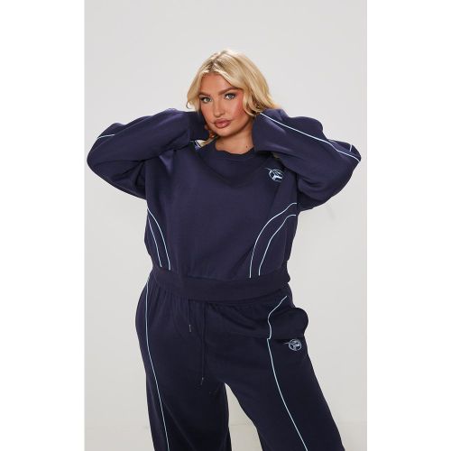 Plus Sweat brodé à coutures surjetées - PrettyLittleThing - Modalova