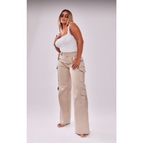 Shape Pantalon cargo à taille pliée et poches - PrettyLittleThing - Modalova