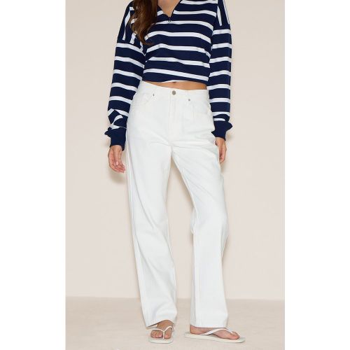 Jean droit à taille haute - PrettyLittleThing - Modalova