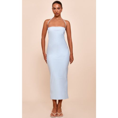 Robe de tailleur mi-longue tissée à dos nu | Taille 38 - PrettyLittleThing - Modalova