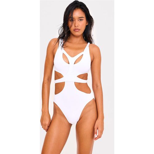 Maillot de bain doublé à découpes - PrettyLittleThing - Modalova