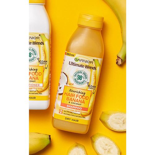 Garnier Shampooing nourrissant Hair Food Banana 350 ml - PrettyLittleThing - Modalova